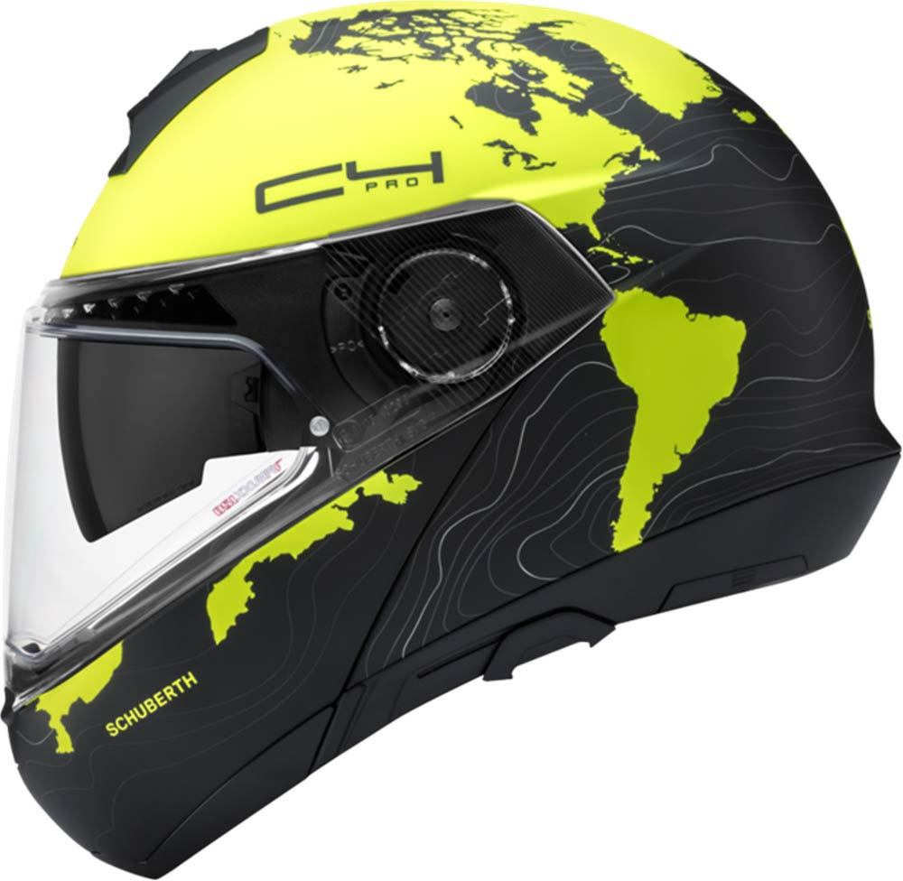 Schuberth C4 Pro Kask Magnitudo Yellow