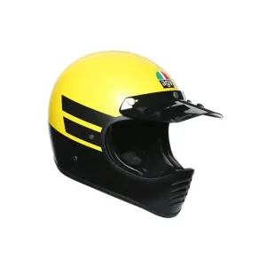 AGV X101 ECE MULTI DUST Kapalı Kask Mat Sarı Siyah