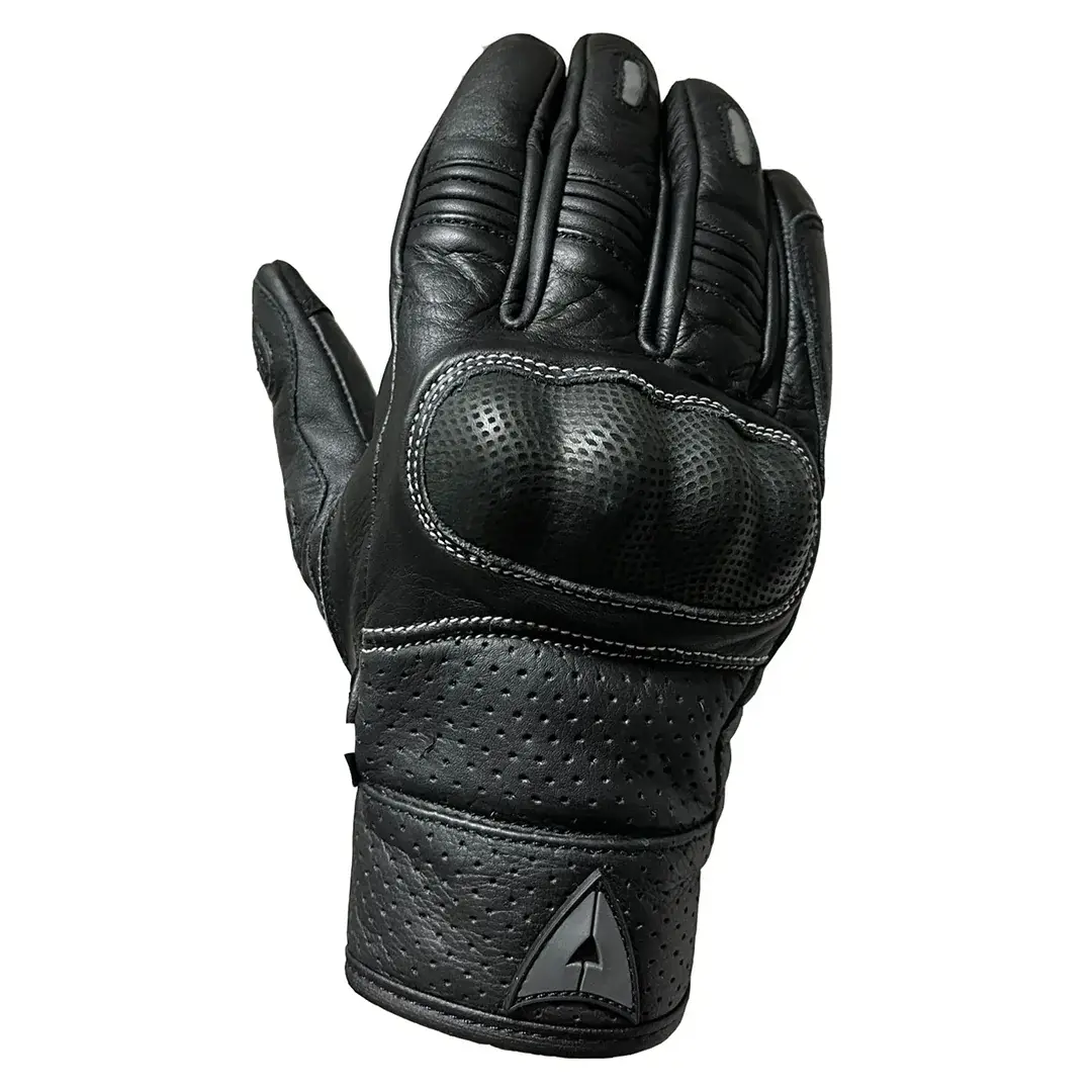 Venom VN-9023 Yazlık Deri Eldiven Siyah
