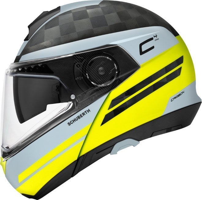 Schuberth C4 Pro Carbon Kask Tempest Yellow