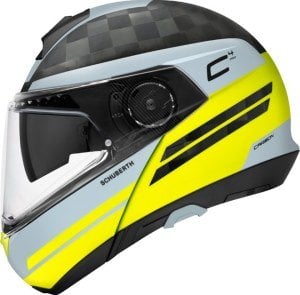 Schuberth C4 Pro Carbon Kask Tempest Yellow