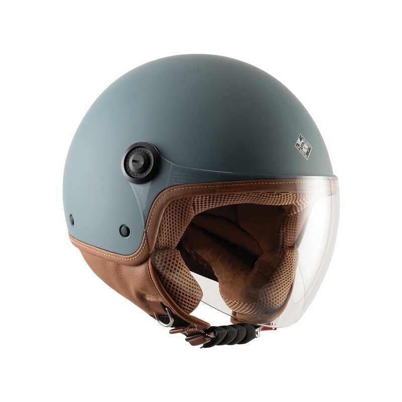 Tucano Urbano El Jettin 6.0 Yarım Kask Mat Petrol Mavi