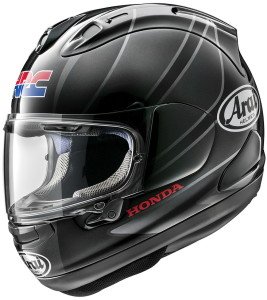 Arai RX-7V Kask Honda CBR Silver