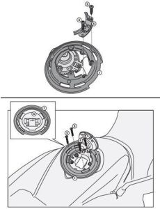 Givi BF22 Depo Üstü Çanta Bağlantı Aparatı (Bmw)