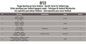 Givi BF23 Depoüstü Çanta Bağlantı Aparatı (Yamaha)