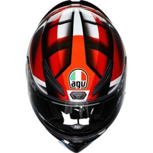 Agv K1 S Kask Fastlap Mat Siyah-Mavi-Kırmızı