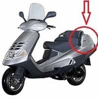Kappa KR11 Piaggio Hexagon Arka Çanta Demiri