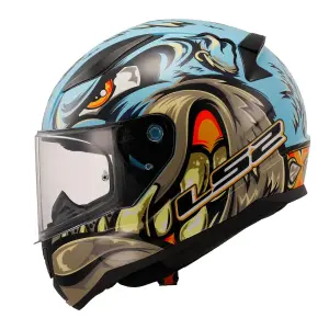 LS2 Rapid 2 Kapalı Kask Neo Mavi Mor