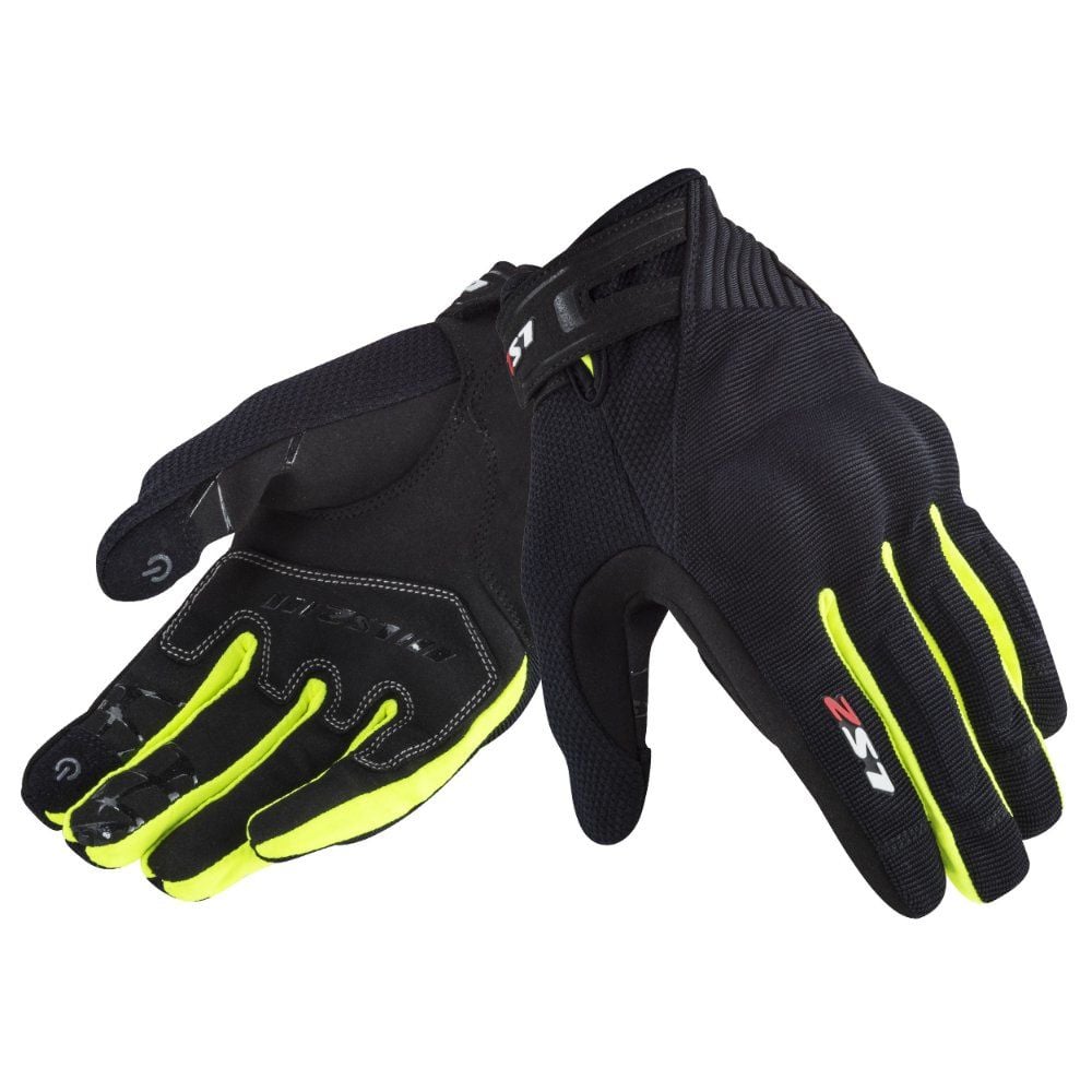 LS2 Dart 2 Eldiven Siyah-Neon Sarı