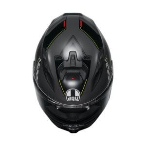 AGV K7 Kyber Kask Matt Grey Yellow Fluo