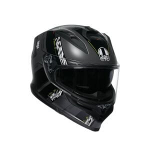 AGV K7 Kyber Kask Matt Grey Yellow Fluo