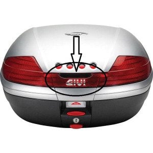 Givi Z732Kit Çanta Reflektörü Orta Kırmızı V46