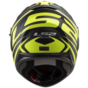 Ls2 Stream Evo Kask Jink Mat Siyah Sarı