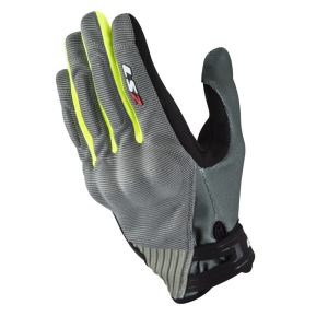 LS2 Dart 2 Eldiven Gri-Neon Sarı