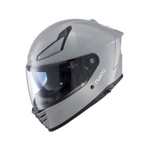 Nukrohelmet YM-853 Güneş Vizörlü Kapalı Kask Nardo Gri