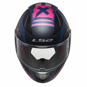LS2 Rapid Xtreet Mat Mavi Mor Kask