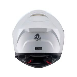 Nukrohelmet YM-853 Güneş Vizörlü Kapalı Kask Beyaz