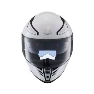 Nukrohelmet YM-853 Güneş Vizörlü Kapalı Kask Beyaz
