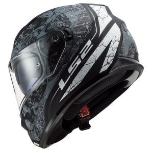 Ls2 Stream Evo Kask Throne Mat Siyah Titanium