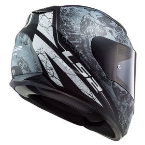Ls2 Stream Evo Kask Throne Mat Siyah Titanium