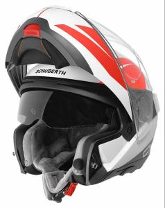 Schuberth C4 Pro Kask Merak White Schuberth C4 Pro Kask Merak White XL