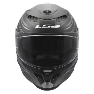 LS2 Dragon Karbon Subıc Mat Mavi Petrol Kask