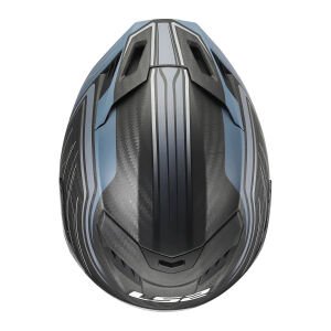 LS2 Dragon Karbon Subıc Mat Mavi Petrol Kask