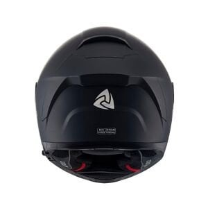 Nukrohelmet YM-853 Güneş Vizörlü Kapalı Kask Mat Siyah