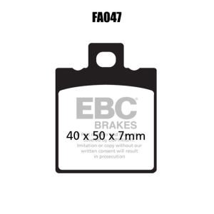 EBC FA047 Organik Fren Balatası