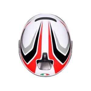 AGV Irides Tolosa Black Grey Red Açık Kask