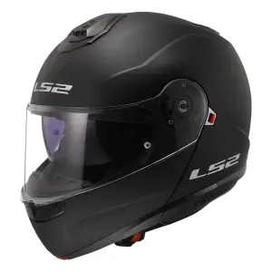 LS2 Strobe 2 Çene Açılır Kask Mat Siyah LS2 Strobe 2 Mat Siyah Kask
 S