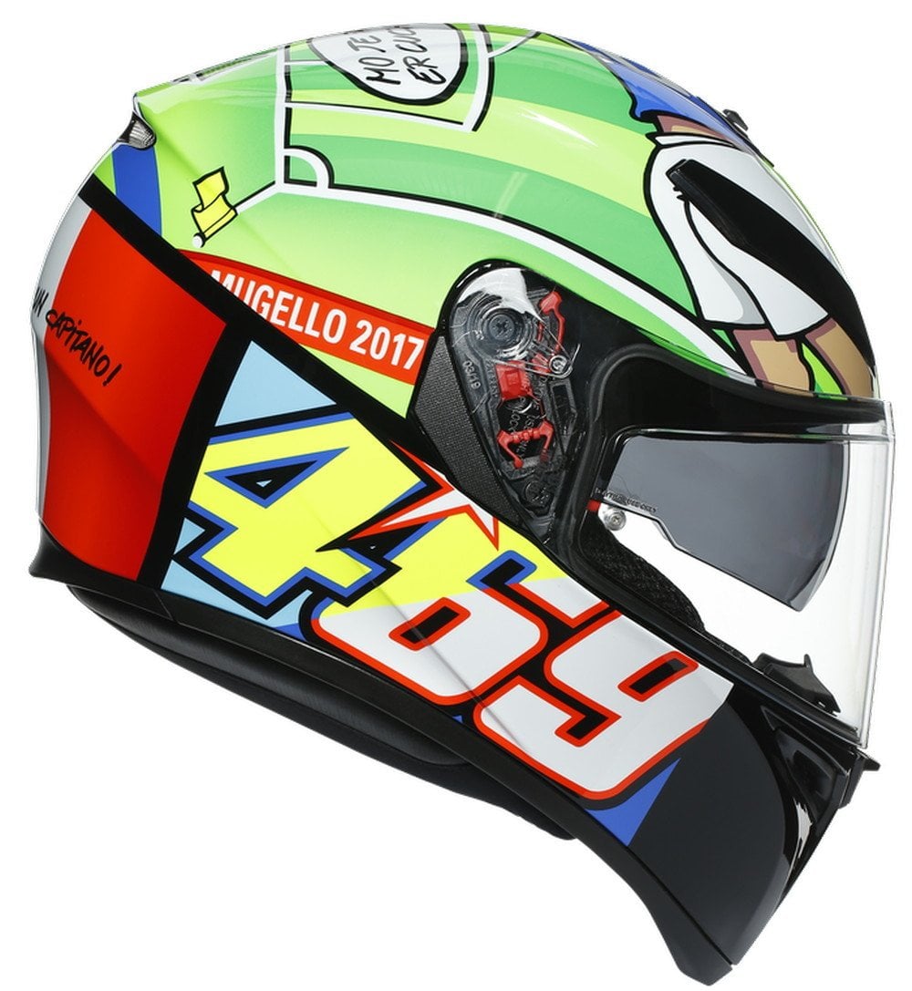 値下げ！AGV K3 SV Rossi Mugello 2017 Sサイズ AGV K3 SV Kask Rossi Mugello 2017 ML | Kapalı Kask Tavsiyesi 2021