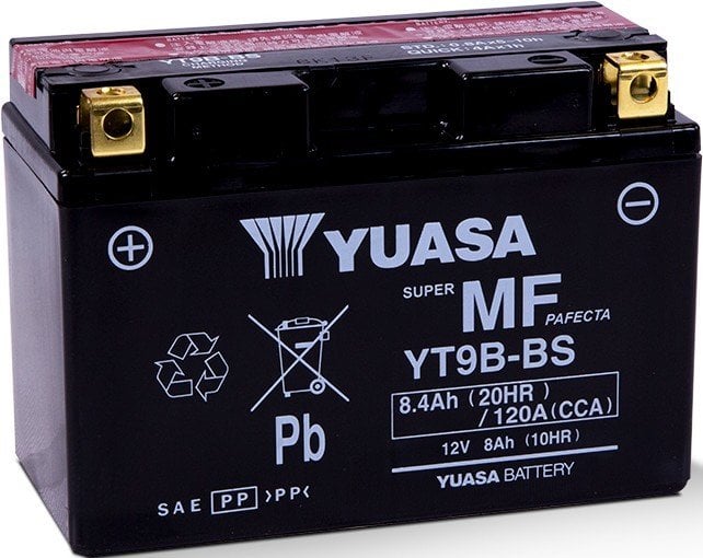 Yuasa Akü YU-YT9B-BS (CP) 12V 8A Asit Paketli