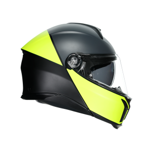 AGV TourModular Kask Balance Matt Black Yellow