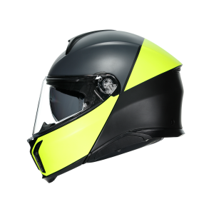 AGV TourModular Kask Balance Matt Black Yellow