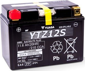 Yuasa Akü YU-YTZ12S (WC) 12V 11A Sulu Şarjlı