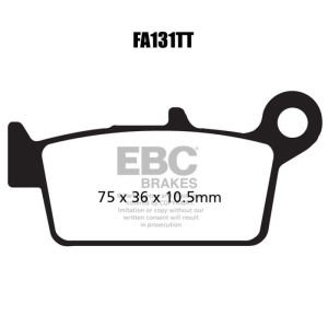 EBC FA131TT Carbon Off Road Fren Balatası