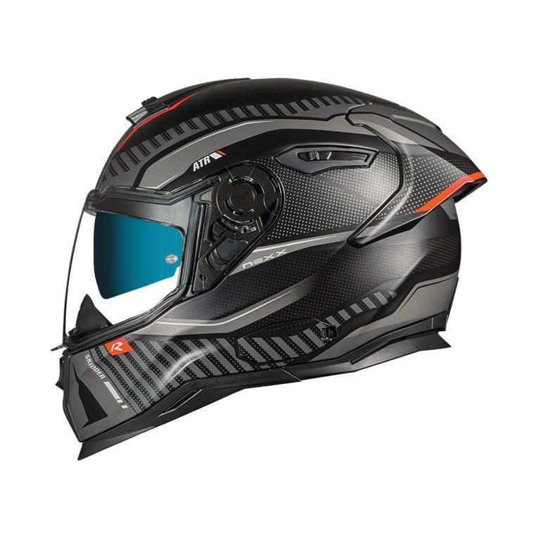 Nexx Sx.100R Kask Skidder Mat Siyah Gri