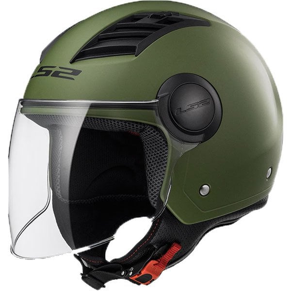 LS2 Of562 Airflow Kask Mat Yeşil