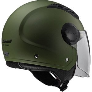 LS2 Of562 Airflow Kask Mat Yeşil