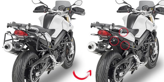 Givi PLR5118Kit Bmw F800R Yan Çanta Demiri Bağlantı Kiti