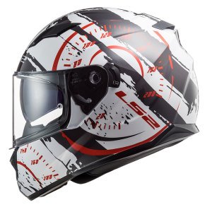 Ls2 Stream Evo Kask Tacho Beyaz Siyah Kırmızı Ls2 Stream Evo Kask Tacho Beyaz Siyah Kırmızı L