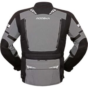 Modeka Panamericana II Waterproof Ceket Siyah Açık Gri