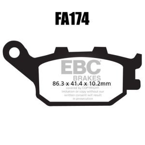 EBC FA174 Organik Fren Balatası