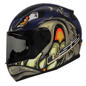 LS2 Rapid 2 Kask Spox Mavi Gri