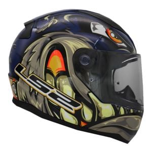 LS2 Rapid 2 Kask Spox Mavi Gri