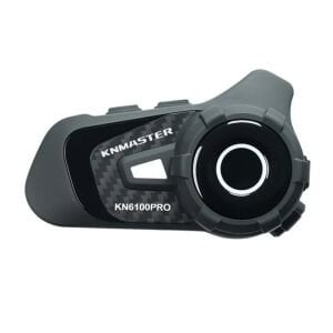 KNMASTER KN6100 PRO Kask İnterkom Seti Siyah Tekli
