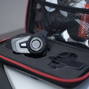 KNMASTER KN6100 PRO Kask İnterkom Seti Siyah Tekli