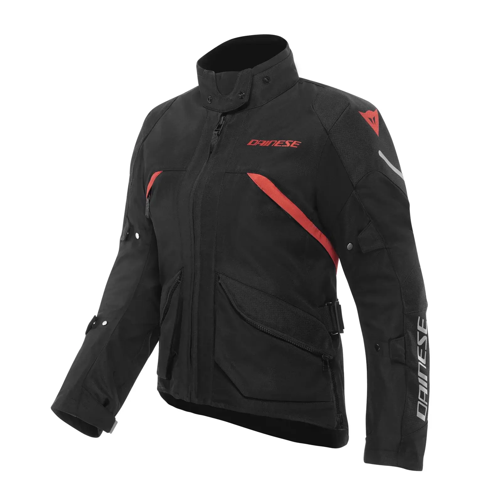 Dainese Tempest 4 D-Dry Kadın Mont Siyah Kırmızı