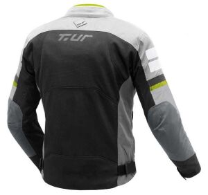 T.ur Etna Yazlık Touring Ceket Siyah Açık Gri 2XL